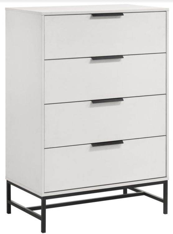 Coaster® Sonora White 4-drawer Bedroom Chest -0