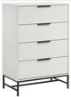 Coaster® Sonora White 4-drawer Bedroom Chest -0