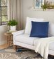 Nourison Home™ Mina Victory Aloha Navy Throw Pillow-2