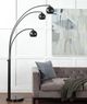 Renwil® Folia Matte Black Floor Lamp-4