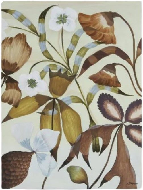 Bramble Autumn Bloom 47 x 63 Wall Art-0