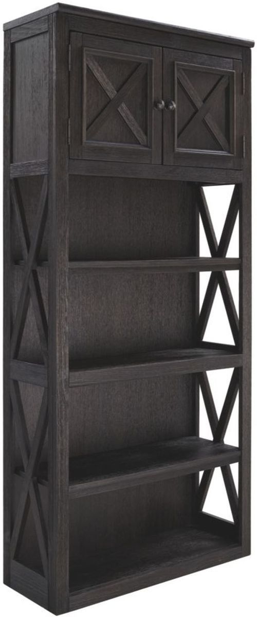 Signature Design by Ashley® Tyler Creek Grayish Brown/Black 74" Bookcase-0