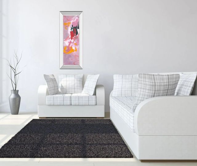 Classy Art Composition 1B by Melissa Wang Mirror Framed Wall Art-2