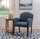 Linon Toni Cobalt Lounge Chair-1