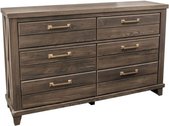 Signature Design by Ashley® Brazen Valley Dark Brown Dresser-0