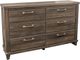 Signature Design by Ashley® Brazen Valley Dark Brown Dresser-0