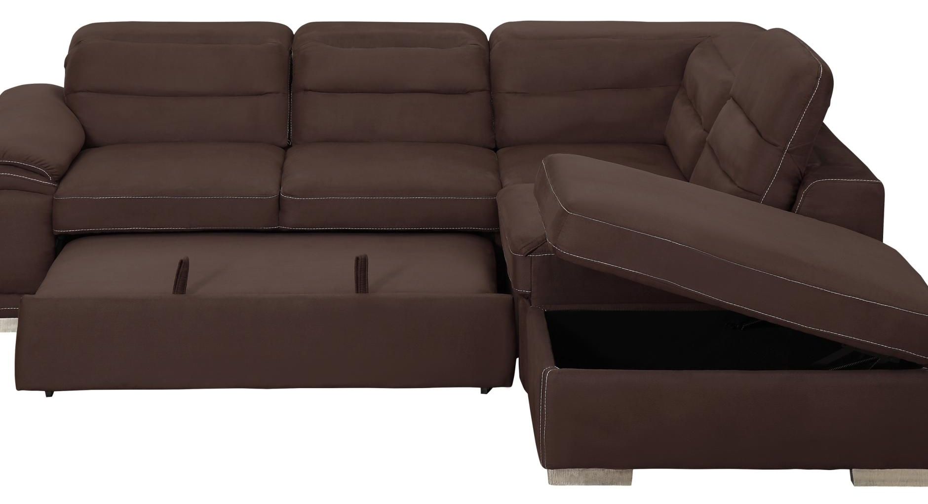 Homelegance Platina 3 Piece Sectional Homelife Furniture Mattress Tracy CA