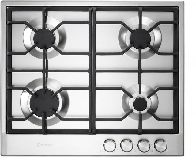 Verona® 24" Designer Series Stainless Steel Gas Cooktop