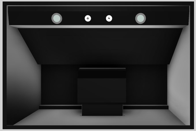 Vent-A-Hood® 36" Wall Mounted Range Hood-Black-3