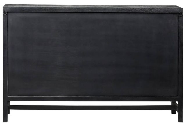 Dovetail Furniture Owen Black Sandblasted Sideboard-3