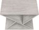 Monarch Specialties Inc. Washed Grey Veneer Narrow End Table-3
