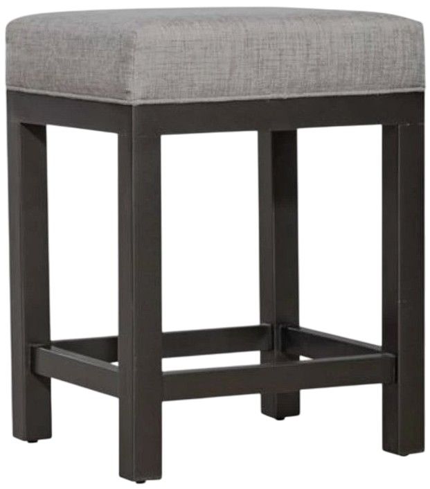 Liberty Furniture Tanners Creek 3-Piece Gray/Graystone Upholstered Console Stool Set-2