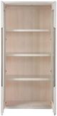 Universal Explore Home™ New Modern Zella White Oak Display Cabinet-5