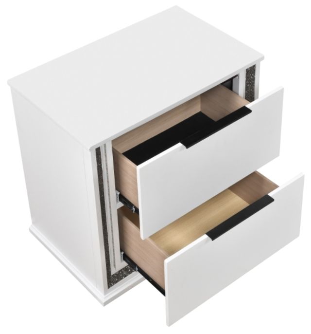 Homelegance® Lumin White Nightstand-4