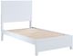 Winners Only® Fresno White Youth Twin Panel Bed-2