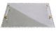 A & B Home Kathleen White Frosted Acrylic Tray-2