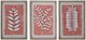 Classy Living 3-Piece Framed Leaves Wall Art Set-0