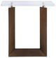 Uttermost® McElroy Bronze Modern Side Table-5