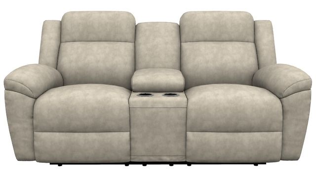 La-Z-Boy® Joel Stucco Power Reclining Loveseat with Console, Headrest, and Lumbar-1