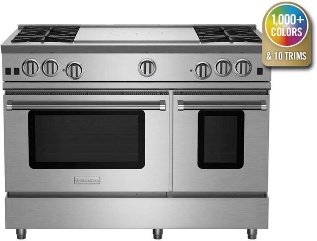 BlueStar® RNB Series 48" Custom Pro Style Gas Range-0