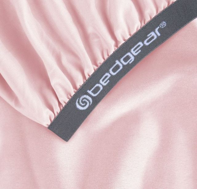 BEDGEAR® Dri-Tec Performance® Baby Light Pink Fitted Crib Sheet-3