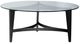 Liberty Furniture Capri Glass Top Round Cocktail Table with Espresso Base-2