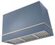 AGA Loge 48" Stone Blue Wall Mounted Range Hood with Brushed Nickel Trim-0