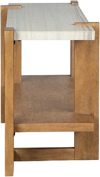 Magnussen Home® Carrington Honey Wheat Rectangular Sofa Table-2
