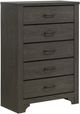 Emerald Home Thompson Stone Brown Chest-0