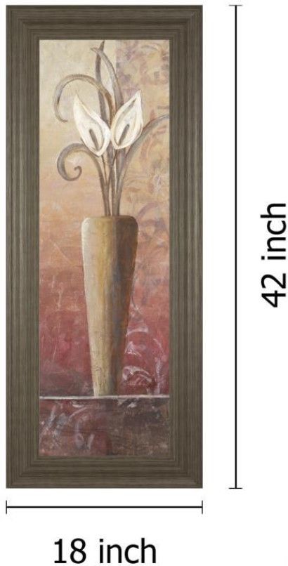 Classy Living Flower In Vase I Wall Art-2