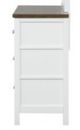 Furniture of America® Pinetop Dark Brown/White Dresser-4