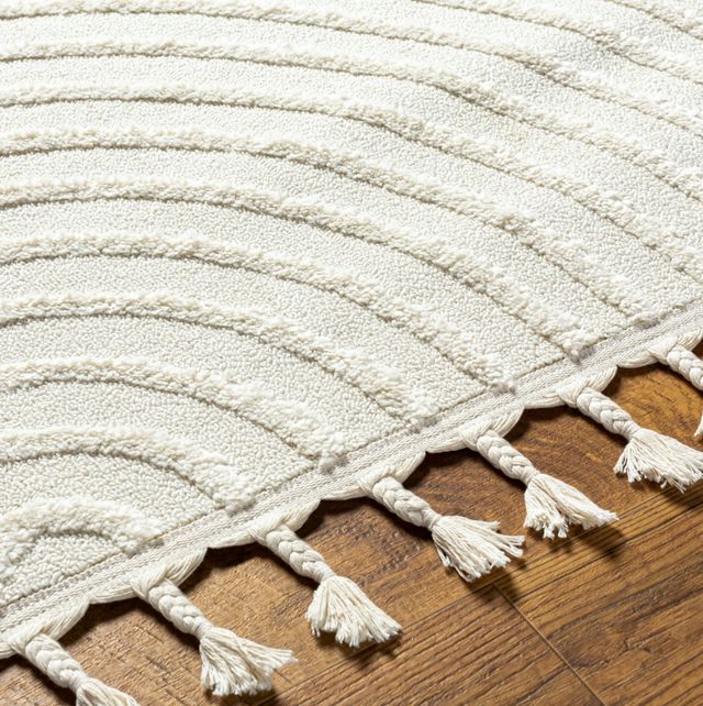 Surya Nora Cream/Light Gray 5'x7' Area Rug-2