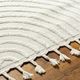 Surya Nora Cream/Light Gray 5'x7' Area Rug-2