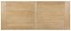 Legacy Classic XXX's and OOO's Amber Trestle Dining Table with Cotton Base-3