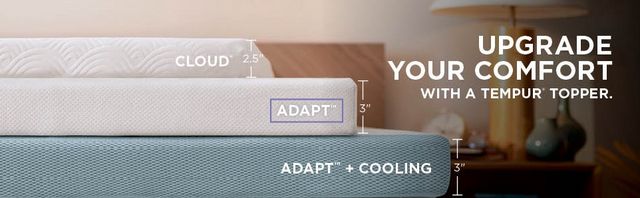 Tempur-Pedic® TEMPUR-Adapt® 3" Soft Twin Mattress Topper-11