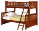 Night & Day Furniture™ Spices Bedroom Ginger Cherry Twin over Full Bunk Bed-0