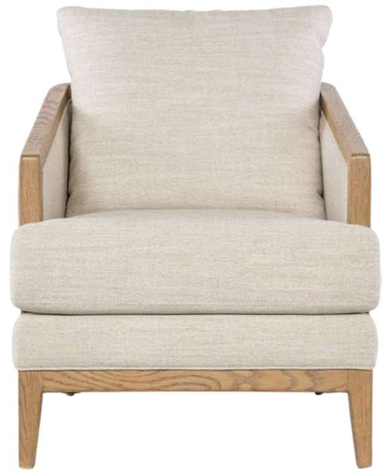 Hooker® Furniture SS Enveyed Beige/Cashew Stationary Chair-2