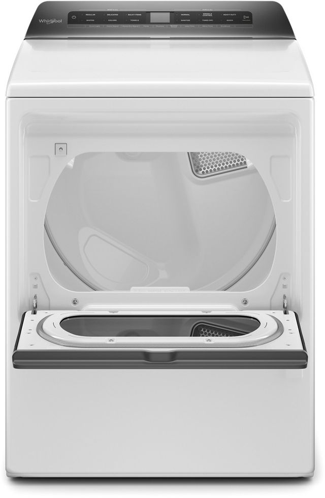 Whirlpool® 7.4 Cu. Ft. White Front Load Gas Dryer-3