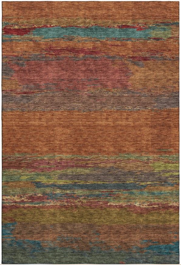 Dalyn™ Rug Company Trevi TV8 Terracotta 5'x8' Area Rug-0