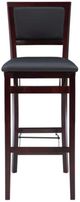 Linon Keira Espresso Folding Bar Stool-3
