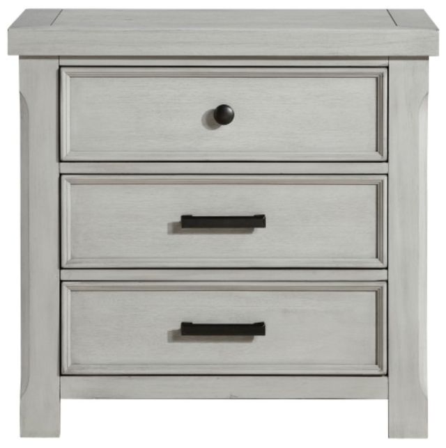 Homelegance® Willowbrook Light Gray Nightstand-2