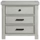 Homelegance® Willowbrook Light Gray Nightstand-2