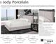 Parker House® Jody Porcelain Queen Upholstered Panel Bed-3