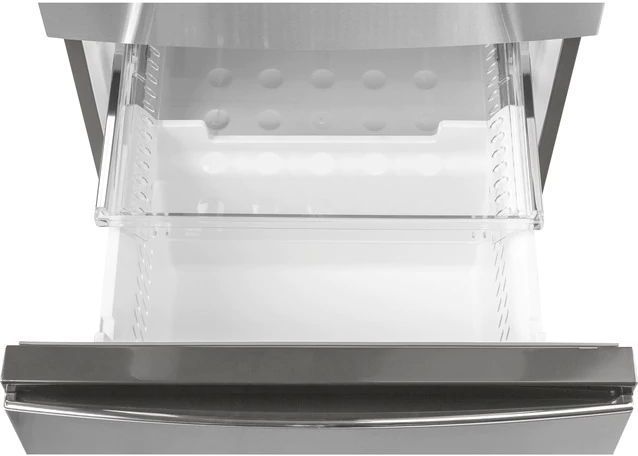 GE® 11.9 Cu. Ft. Stainless Steel Counter Depth Bottom Freezer Refrigerator-6