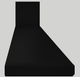 Vent-A-Hood® 48" Black Wall Hood-2