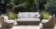 Signature Design by Ashley® Double Point 3-Piece Beige/Brown Fabric/Wicker Rattan Outdoor Conversation Set-1