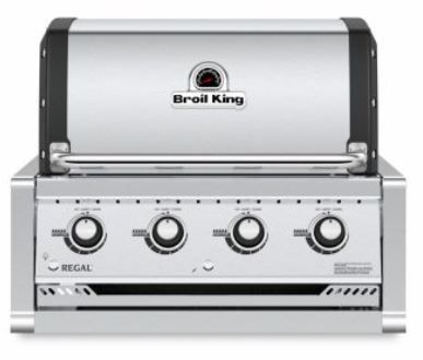 Broil King® Regal™ S420 4-Burner Stainless Steel Built In Natural Gas Grill-0