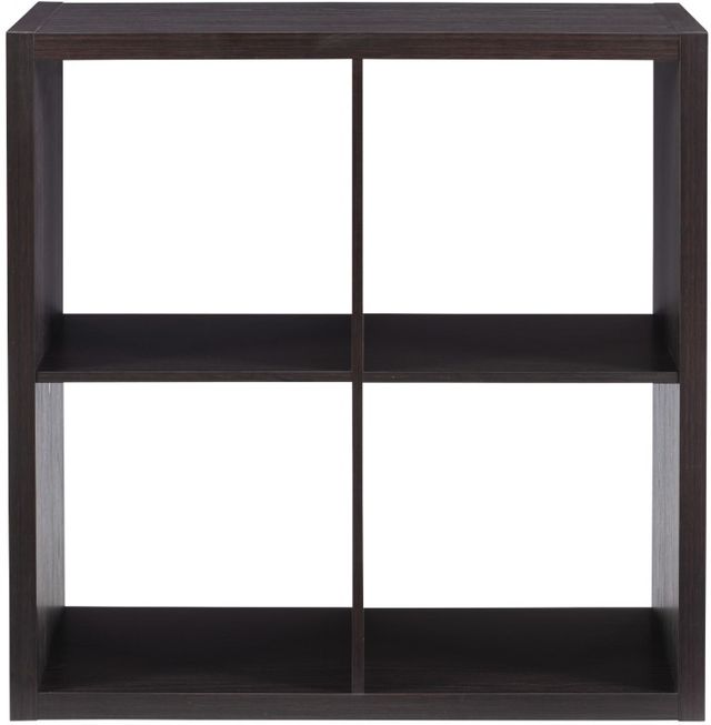 Linon Cody Espresso 4-Cube Storage Cabinet-3