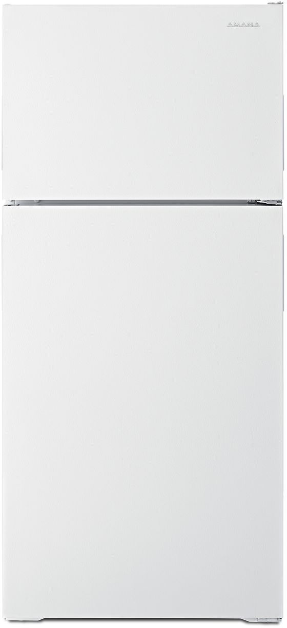 Amana® 28 in. 14.3 Cu. Ft. White Top Freezer Refrigerator-0