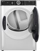 GE Profile™ 7.8 Cu. Ft White Gas Dryer-1